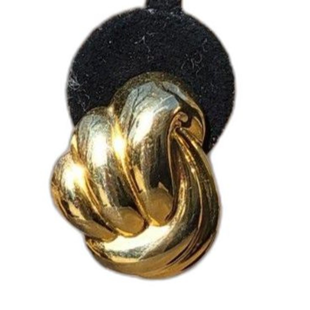 Abstract Designed Post Earrings - Picture 2 of 4